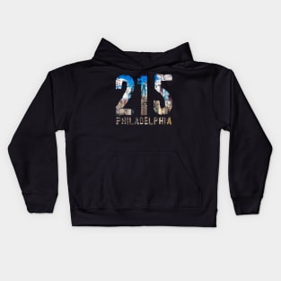 Philadelphia 215 Philly 215 Pennsylvania Kids Hoodie